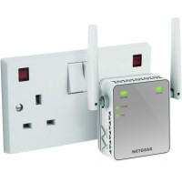 NET GEAR N300 Wi-Fi Range Extender, Essentials Edition (EX2700)