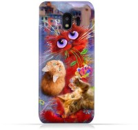Samsung J2 2018 TPU Silicone Protective Case with Adorable Cute Cats Design