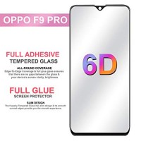 oppo F9 Full Glue 6D Glass Protector