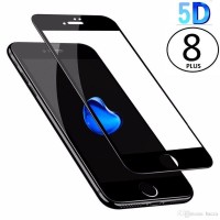 5D Tempered Glass Protector For Apple Iphone 8 Plus