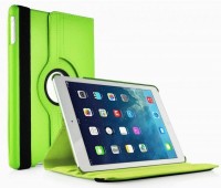 Leather 360 Degree Rotating Smart Stand Case Cover For APPLE iPad Air 6 (Green)