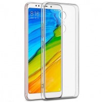 Clear Silicone Case For Xiaomi Redmi 5 Plus