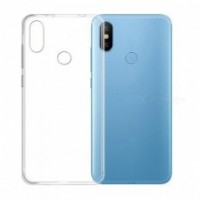 Xiaomi Redmi Note 6 Pro TPU Silicone Soft Thin Back Case Cover - Clear 