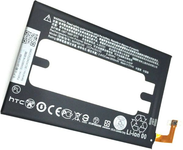 Battery for HTC M8 , 2600mAh , B0P6B100
