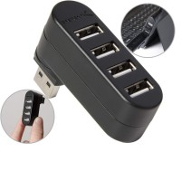 Sabrent 4-Port USB 2.0 [90°/180° Degree Rotatable] (HB-UMN4)