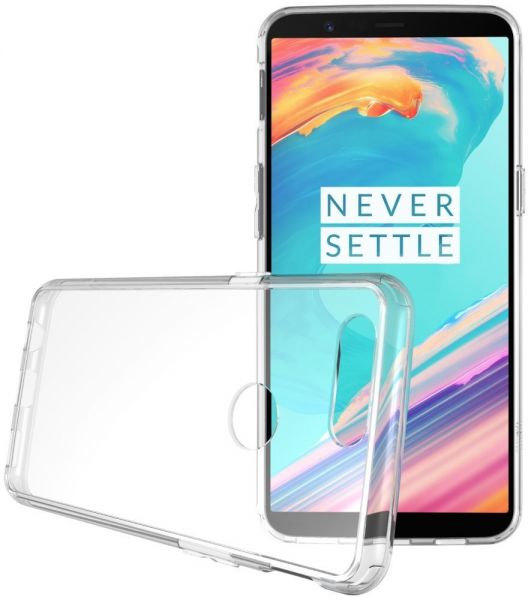 OnePlus 5T Lucion Air Hybrid cover / case - Clear