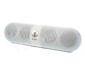 Portable Bluetooth Wireless Speaker with Hands-free Call, FM Radio & TF Card Reader (white) Bluetooth Speaker