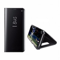 Clear view Standing Cover For Samsung Galaxy Note 8 Folding Case For N950