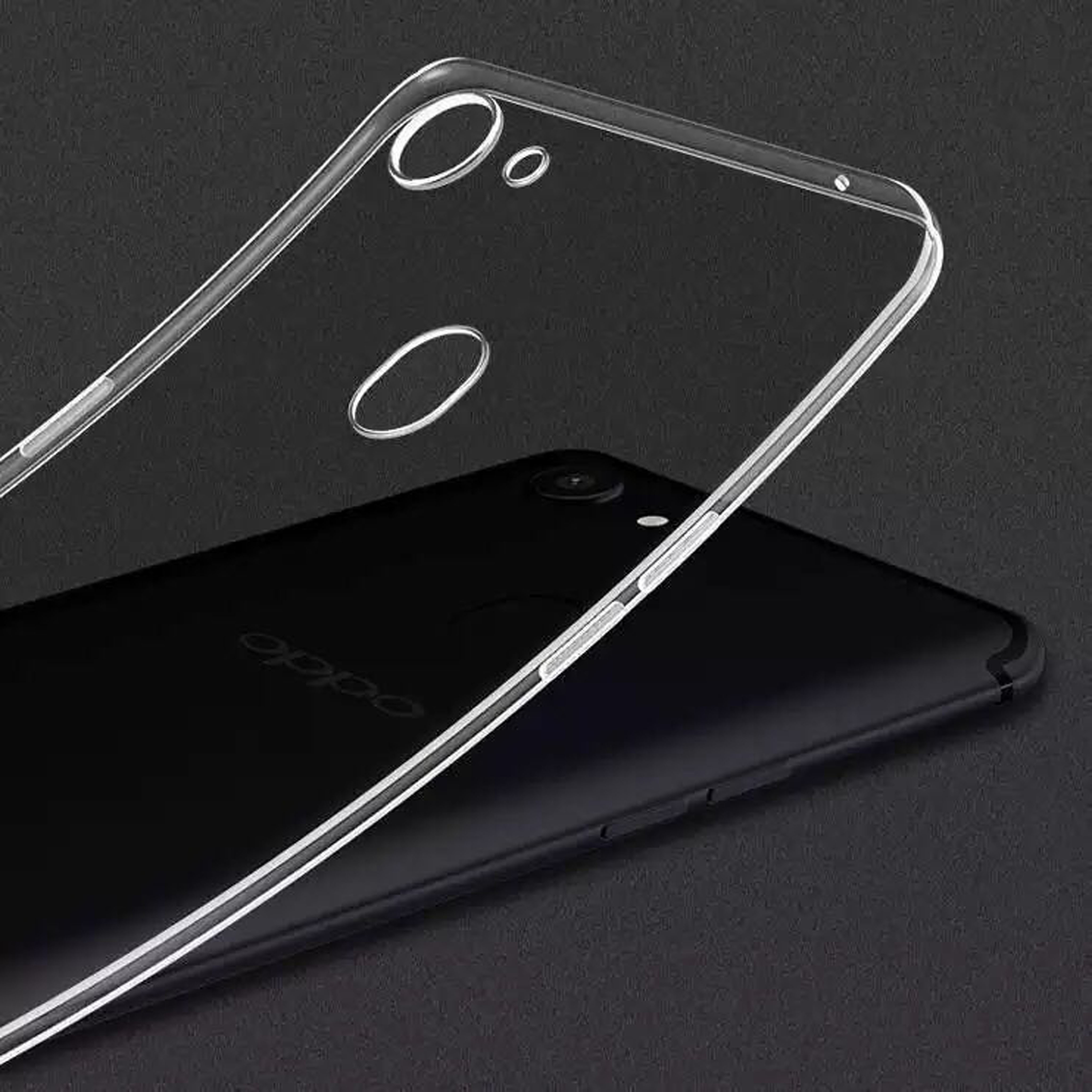 Oppo F7 Clear Slim Tpu Case / CPH1819 Tpu
