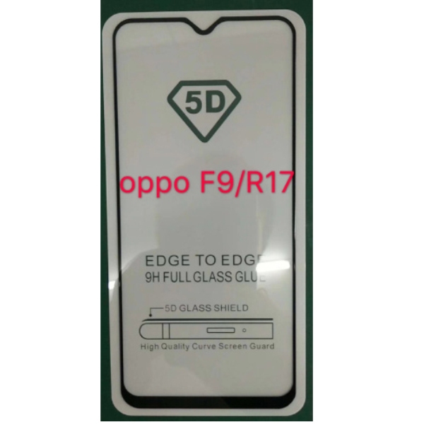  OPPO F9 5D Screen Protector 