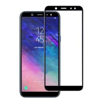 Samsung Galaxy j6 Plus 5D Full Glue Glass Protector For j6+ j615