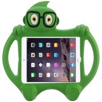 Apple iPad 2/3/4 Cartoons Kids Shockproof Eva Foam Stand Case Cover - Green