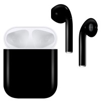 Apple Wireless AirPods, MATTE JET BLACK Color- MMEF2AM/A