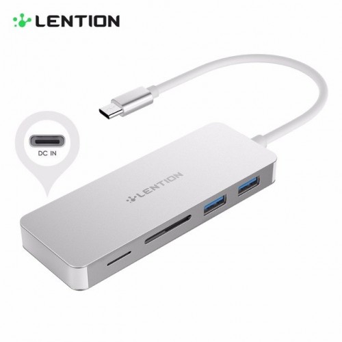 Usb C Digital Av Multiport Adapter Lention Usb C Hub With Type C Usb 3 0 Ports And Sd Tf Card Reader For Apple Macbook 12 From Accessories Online Shopping In Uae Dubai Baby Gears Smartwatches