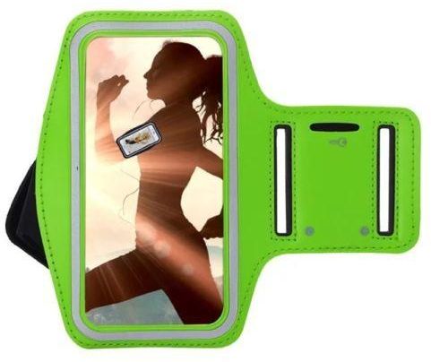 Green Color Leather Armband Sports Cover case For iPhone 6,5.5 inch