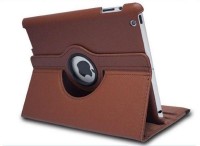 Leather 360 Degree Rotating Smart Stand Case Cover For APPLE iPad Air 5 (Brown)