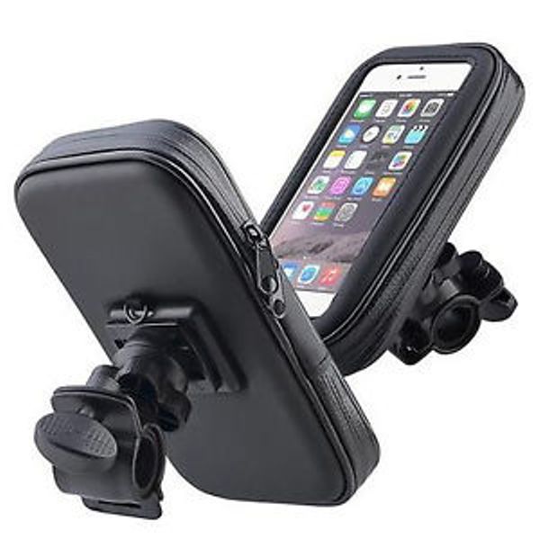 Universale Waterproof Case Bag Motorcycle Bicycle Bike Mobile Phone Mount Holder Stand for 6.5 inch Bike Stand For mobile